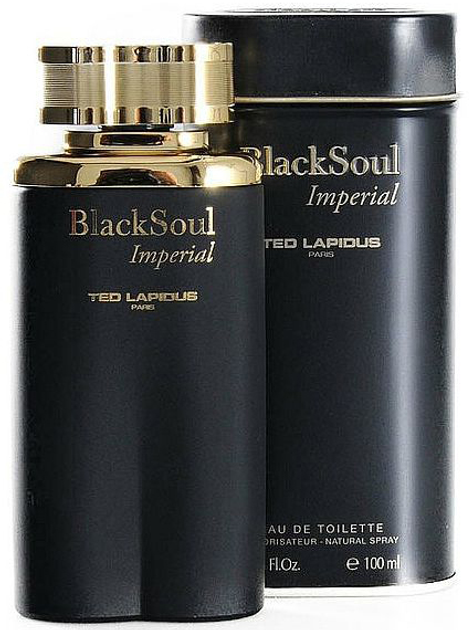 Набір для чоловіків Ted Lapidus Black Soul Imperial Lot Туалетна вода-спрей 50 мл + бальзам після гоління 100 мл (3355992006200) - зображення 1