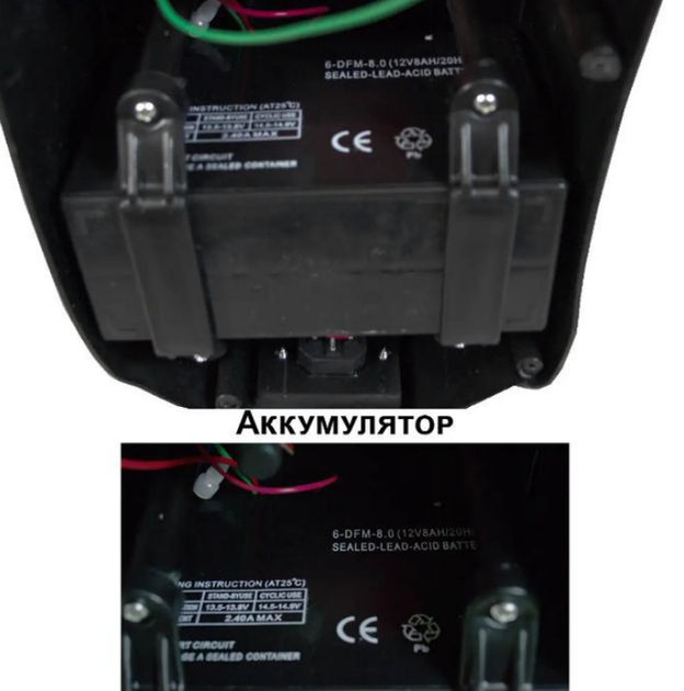 Опрыскиватель аккумуляторный садовый 16л с 5шт насадками TSUNAMI ST-016A Красный (D-2019091671) - изображение 7