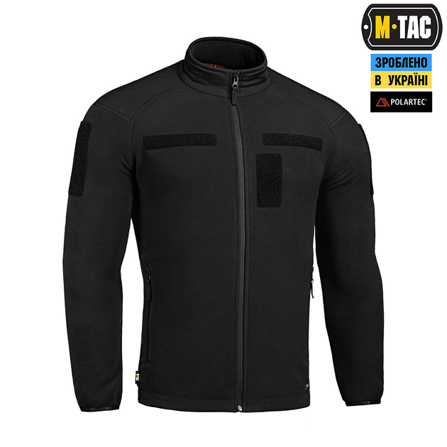 Куртка M-Tac Combat Fleece Polartec Jacket Black XL/L - изображение 2