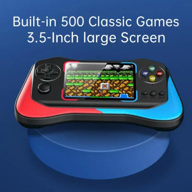 Портативная игровая приставка - консоль SUP Game Joystick Q12 500 с джойстиком - изображение 5