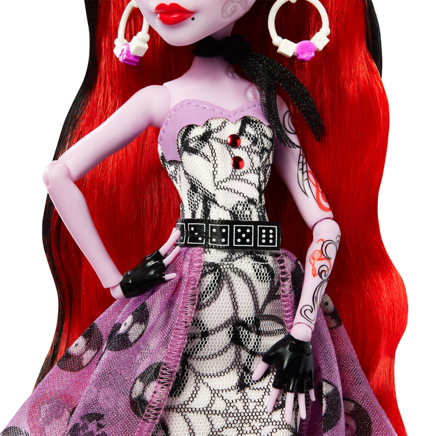 Кукла Монстер Хай Оперетта Monster High Outta Fright Operetta Mattel (HRP93) - Фото 5 Кукла Монстер Хай Оперетта Monster High Outta Fright Operetta Mattel (HRP93) - изображение 5