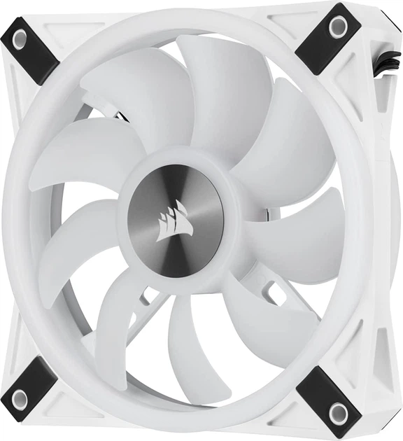 Вентилятор Corsair iCUE QL120 RGB 120mm х1 Белый (CO-9050103-WW) - изображение 5