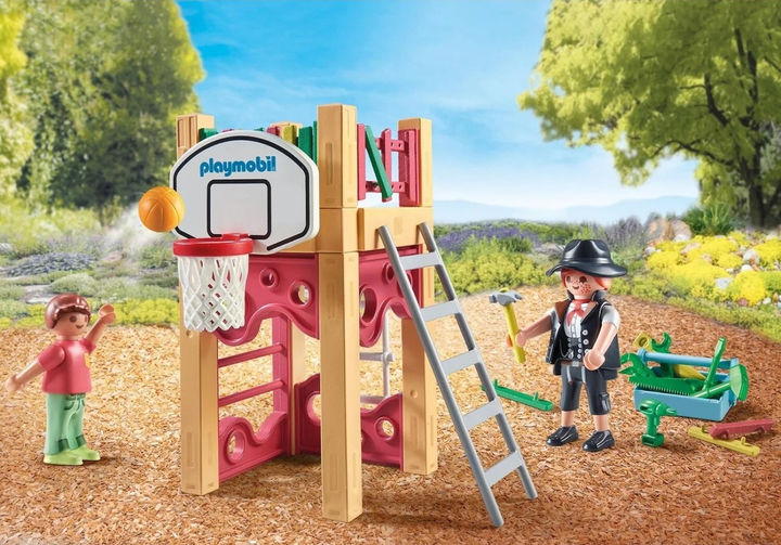 Zestaw do zabawy z figurkami Playmobil City Life Carpenter on Tour 58 elementow (4008789714756) - obraz 2