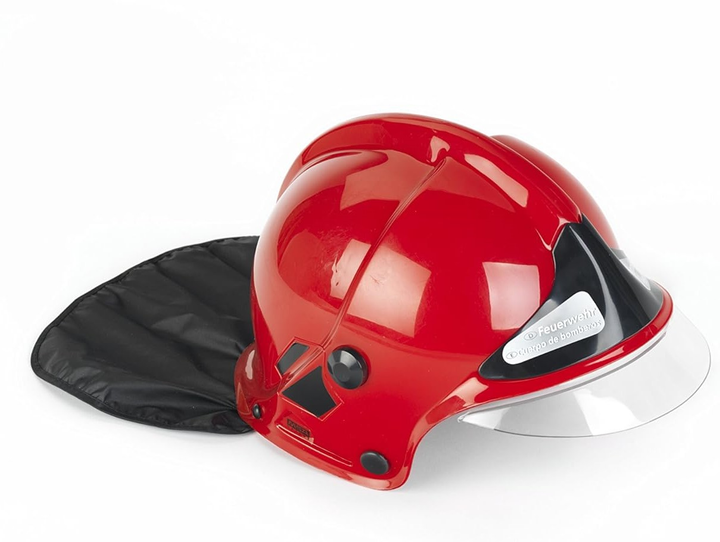 Шолом пожежного Klein Fireman із захисним склом Червоний (4009847089014) - зображення 3