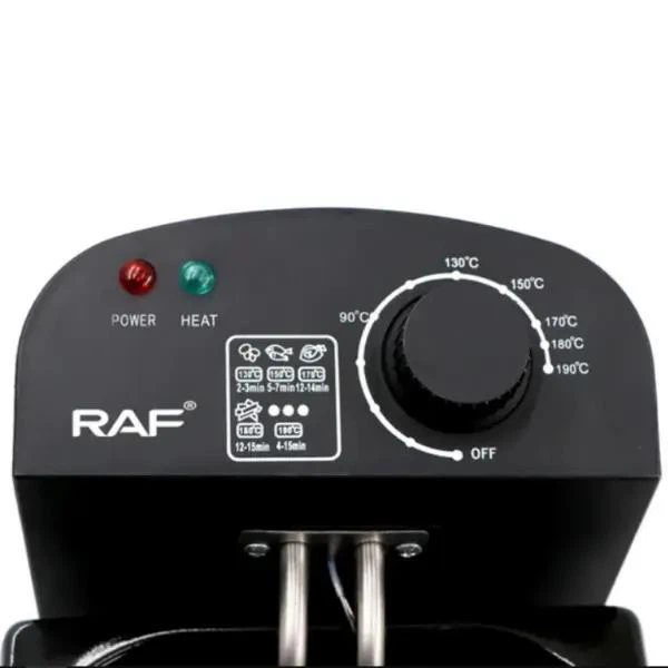 Фритюрница электрическая RAF R.5299 2000Вт 3,5л черно-серый - изображение 4