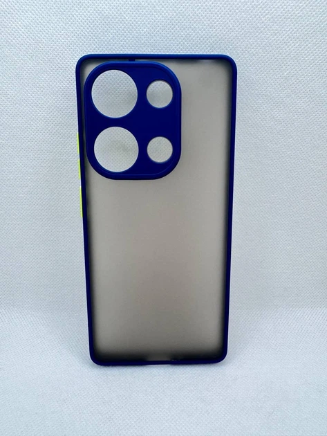 Чехол Sport Matt для Xiaomi Redmi Note 13 Pro 4G Синий - изображение 3