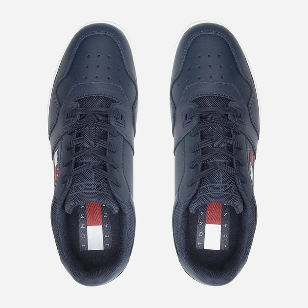Чоловічі кеди Tommy Hilfiger EM0EM00955-C87 42 Сині (8720641579285) - зображення 5