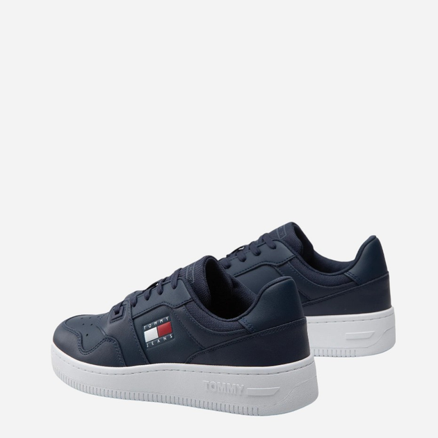 Чоловічі кеди Tommy Hilfiger EM0EM00955-C87 45 Сині (8720641580366) - зображення 4