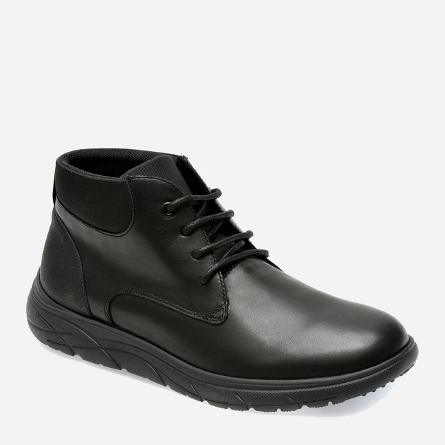 Чоловічі черевики GEOX GEOU36E1B00043C9999 45 Чорні (8056206224476) - зображення 2