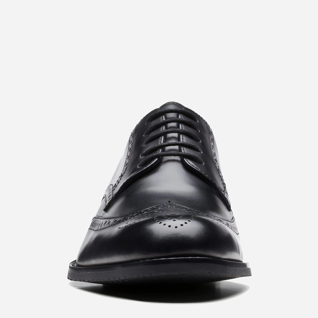 Buty derby męskie Clarks CLA26171452 45 Czarne (5059680993664) - obraz 4
