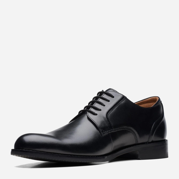 Чоловічі дербі Clarks CLA26171449 45 Чорні (5059680996689) - зображення 5