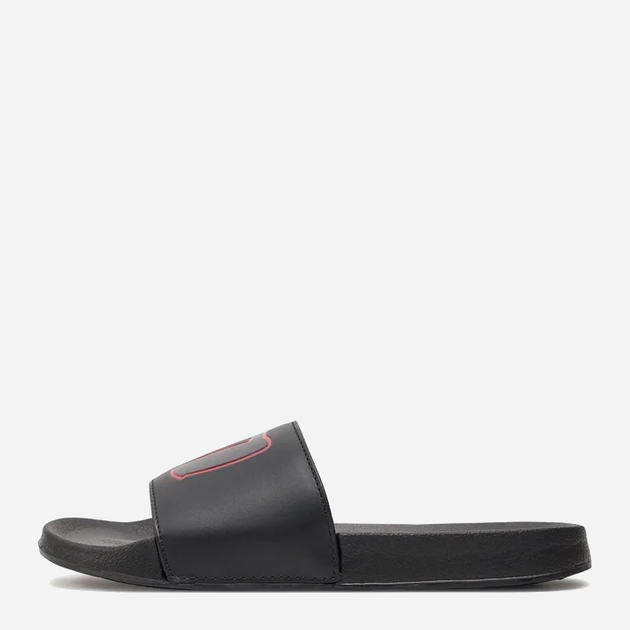 Klapki męskie basenowe Lee Cooper LCW-24-42-2484MB 45 29 cm Czarne z czerwonym (5904292160594) - obraz 3