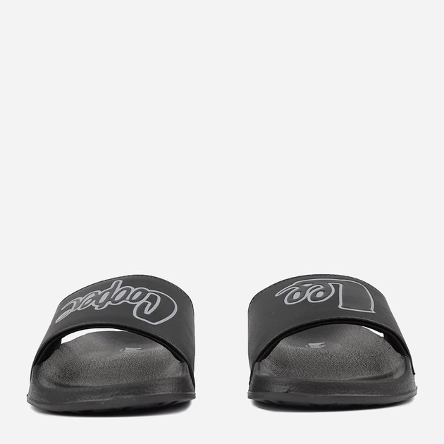 Чоловічі шльопанці для пляжу Lee Cooper LCW-24-42-2485MC 45 29 см Чорні з сірим (5904292160655) - зображення 5