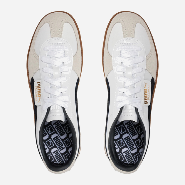 Чоловічі кеди низькі Puma Palermo Leather 39646401 43 Сірі (4099685703296) - зображення 6