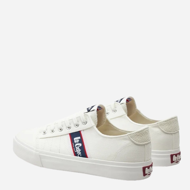 Tenisówki męskie niskie Lee Cooper LCW-24-02-2143MC 40 26 cm Białe (5904292133017) - obraz 4