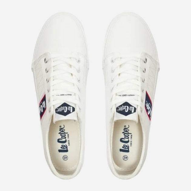 Tenisówki męskie niskie Lee Cooper LCW-24-02-2143MC 45 29.3 cm Białe (5904292133062) - obraz 6
