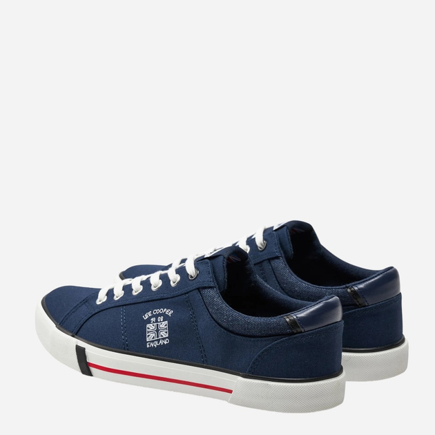 Tenisówki męskie niskie Lee Cooper LCW-24-02-2146MC 40 26 cm Ciemnoniebieskie (5904292133444) - obraz 3