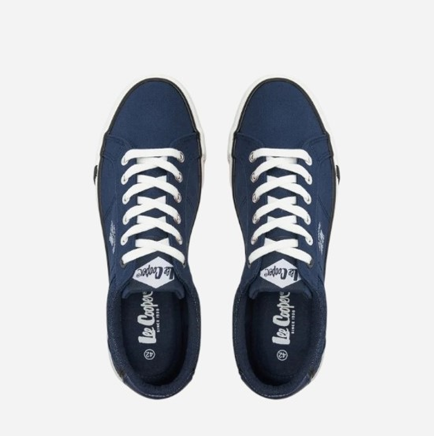 Tenisówki męskie niskie Lee Cooper LCW-24-02-2146MC 45 28.5 cm Ciemnoniebieskie (5904292133499) - obraz 5