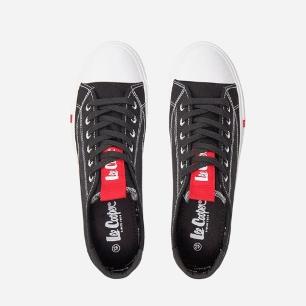 Чоловічі кеди низькі Lee Cooper LCW-24-31-2238MA 45 29 см Чорні (5904292147809) - зображення 5