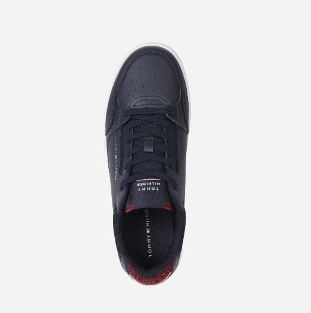 Чоловічі кеди низькі Tommy Hilfiger THIFM0FM04693DW5 41 Темно-сині (8720644410592) - зображення 5