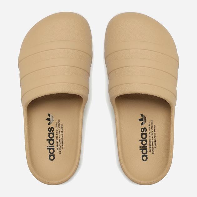 Chodaki męskie adidas Adifom Adilette GZ2632 43.5 (9UK) Beżowe (4066749362249) - obraz 6