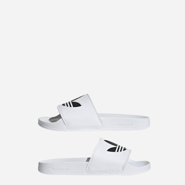 Klapki męskie basenowe męskie Adidas Adilette Lite FU8297 46 Białe (4062055569068) - obraz 7