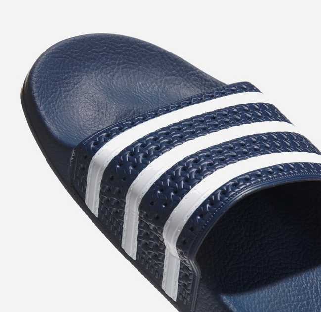Klapki męskie basenowe męskie Adidas Adilette 288022 39.5 Granatowe (4893980584976) - obraz 9