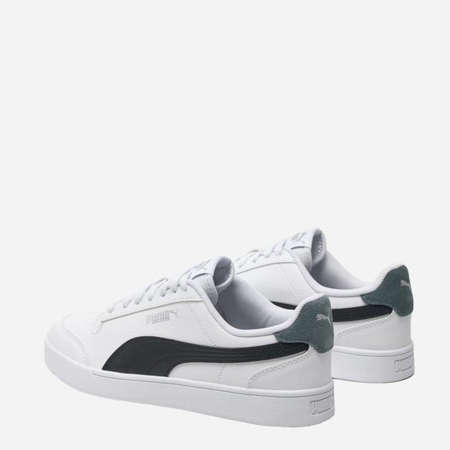 Sneakersy męskie do kostki Puma Shuffle 309668-24 44 Białe (4065452569198) - obraz 3