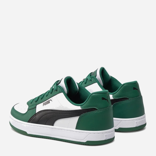Чоловічі кеди низькі Puma Caven 2.0 392290-22 42.5 Білий/Зелений (4099686141202) - зображення 4