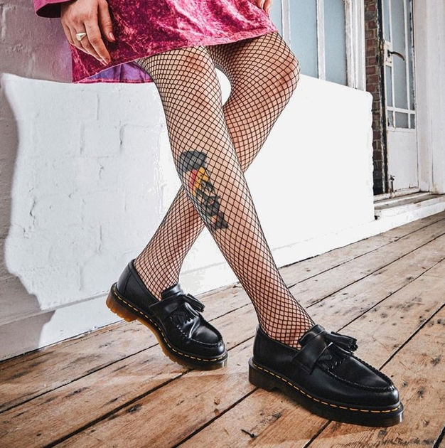 Чоловічі лофери Dr. Martens Adrian Smooth Leather Tassel Loafers DM22209001 42 Чорні (883985989078) - зображення 6