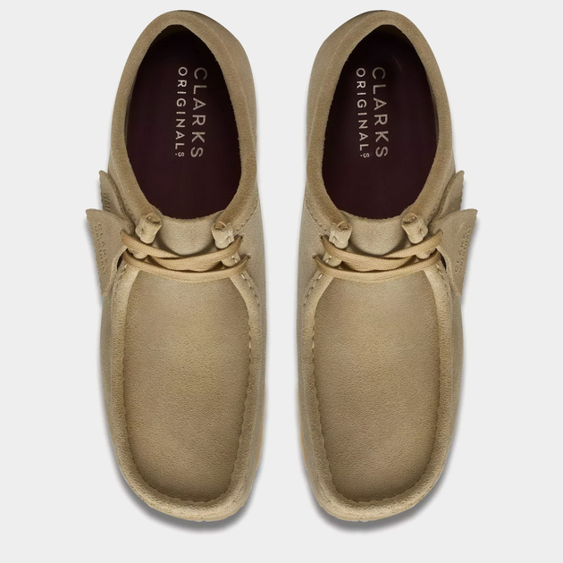 Чоловічі мокасини Clarks Originals Wallabee 26155515 42 Бежеві (261555157080) - зображення 5