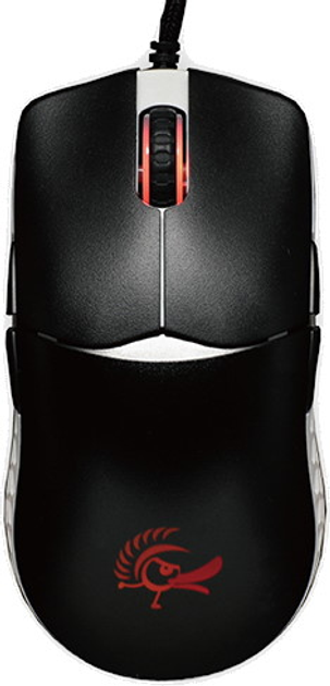 Миша Ducky Feather RGB USB Black/White (DMFE20O-OAZPA7A) - зображення 1