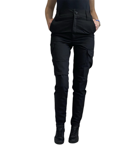 Жіночі штани 50 чорні - зображення 1