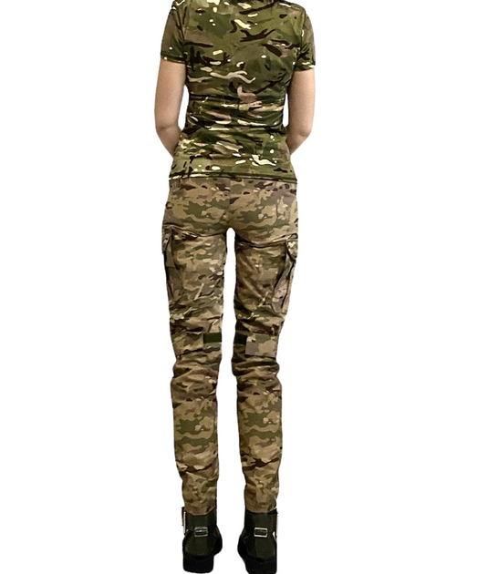 Женские военные тактические штаны 42 мультикам - изображение 2