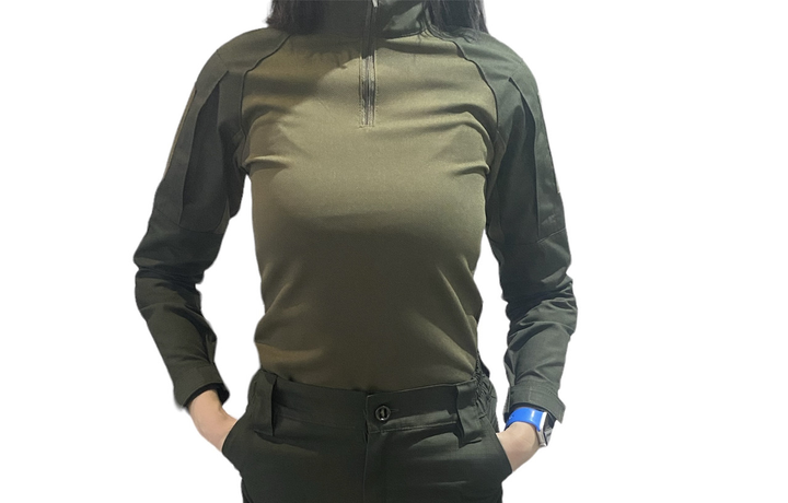 Жіноча бойова сорочка Убакс XS Хакі, олива - зображення 1