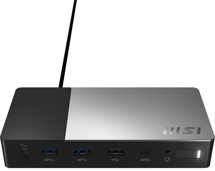 Док-станція MSI USB C Docking Station Gen 2 Black (4719072834524) - зображення 2