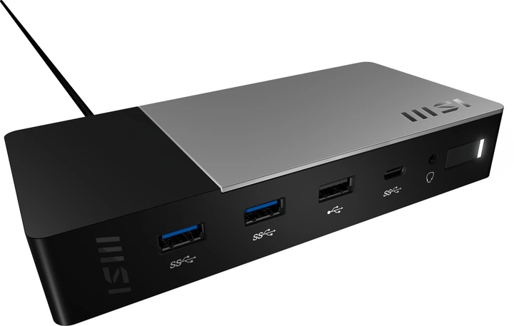 Док-станция MSI USB C Docking Station Gen 2 Black (4719072834524) - изображение 7