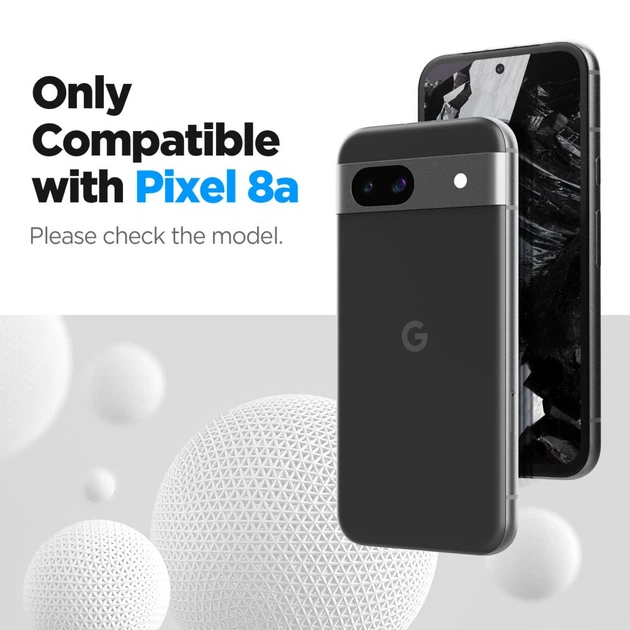 Захисне скло Spigen Glas.tR Align Master 2-pack до Google Pixel 8a Clear (AGL07464) - Фото 8 Захисне скло Spigen Glas.tR Align Master 2-pack до Google Pixel 8a Clear (AGL07464) - зображення 8