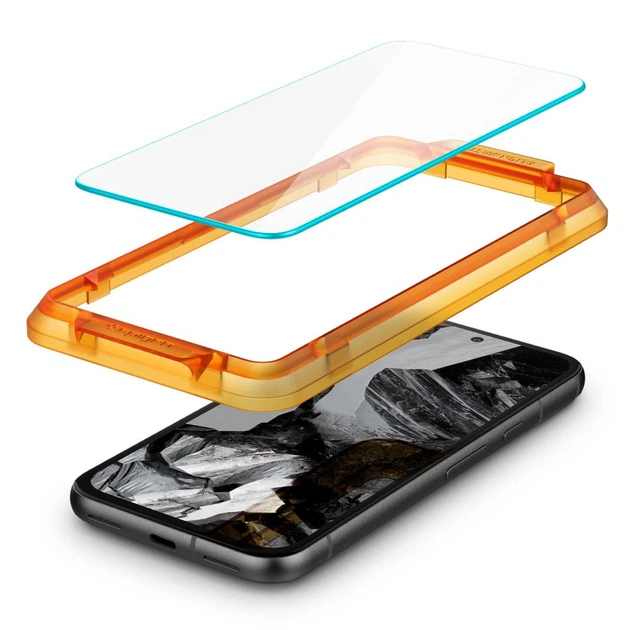 Захисне скло Spigen Glas.tR Align Master 2-pack до Google Pixel 8a Clear (AGL07464) - Фото 9 Захисне скло Spigen Glas.tR Align Master 2-pack до Google Pixel 8a Clear (AGL07464) - зображення 9
