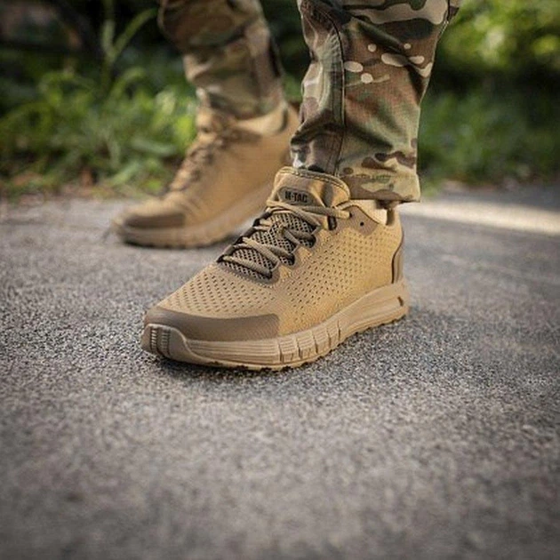 Кросівки M-TAC Summer PRO Coyote розмір 41 - Фото 6 Кросівки M-TAC Summer PRO Coyote розмір 41 - зображення 6