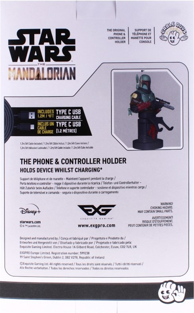 Podstawka Cable guy Star Wars Boba Fett Mandalorian (CGCRSW400373) - obraz 8