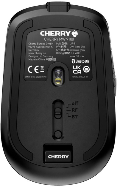 Mysz Cherry MW 9100 Wireless Black (JW-9100-2) - obraz 2