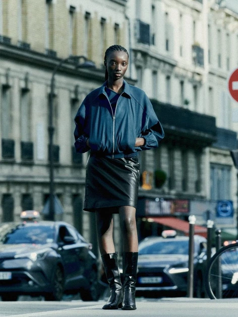 Ветровка женская Zara 734924116 M Синяя (1159802009