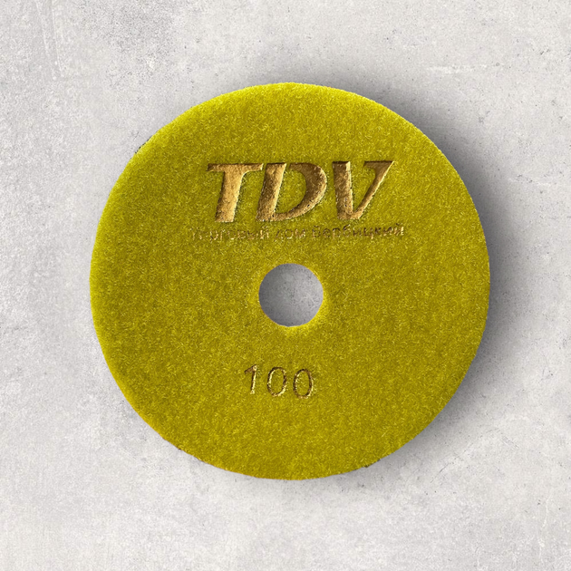 Гнучкий шліфувальний круг для плитки TDV черепашка 125 мм зерно 100 - зображення 2