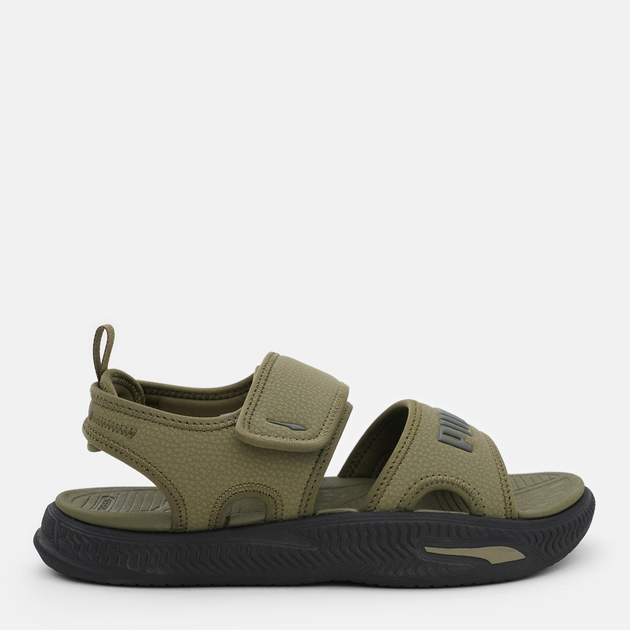 Акція на Жіночі сандалії Puma Softridepro Sandal 24 39542905 37 (4UK) 23 см Puma Olive-Dark Olive-Puma Black від Rozetka