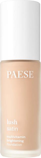 Podkład rozświetlający Paese Lush Satin Multivitamin Brightening 31 Warm Beige 30 ml (5901698578183) - obraz 1