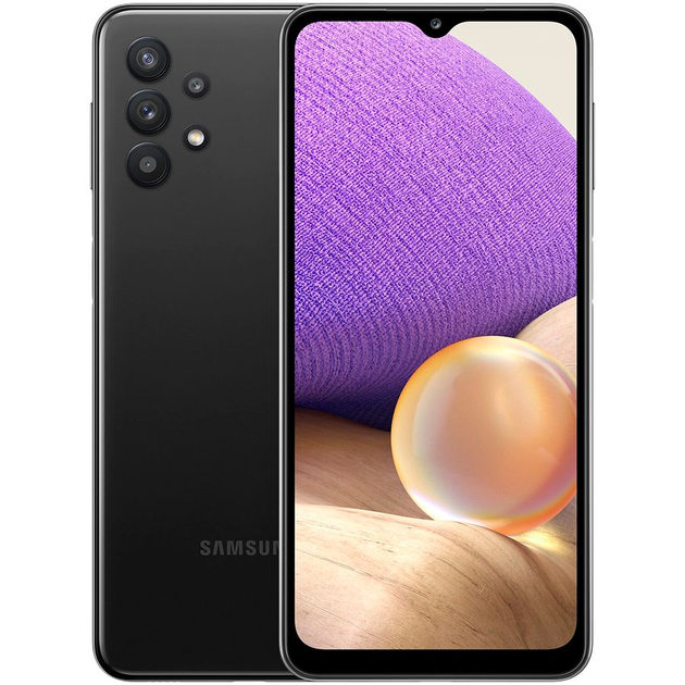 Смартфон Samsung Galaxy A32 (A325F) 64Gb Black (SM-A325FZKDSEK) (Grade ...