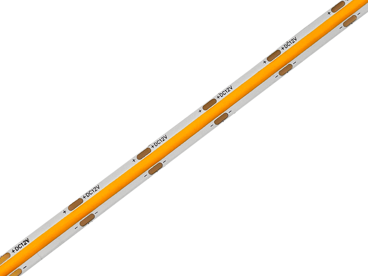 Світлодіодна стрічка 1 м MTK COB 320 LED 12В 9Вт IP20 жовтий (MTK-320-Y-СОВ-9W-12) - зображення 2