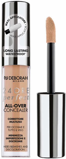 Korektor do twarzy Deborah 24Ore Perfect All-Over Concealer Wodoodporny 05 Amber 5.5 g (8009518388909) - obraz 1