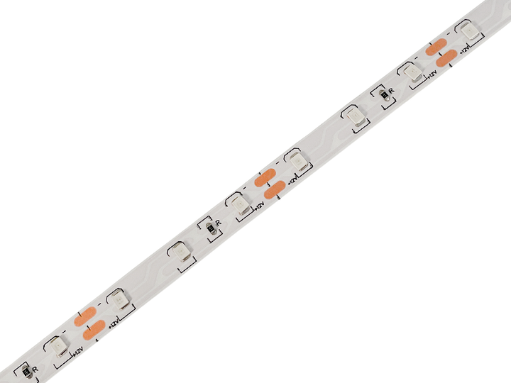 Світлодіодна стрічка MTK 1 м SMD3528 60 LED 12В 4,8Вт IP20 червоний - зображення 2